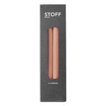 Bougies, 12 bougies coniques STOFF Nagel, beige, Beige