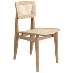C-Chair, cane - oiled oak