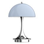 Outdoor lamps, Panthella 160 Portable V2 table lamp, grey opal, Gray