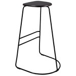 Minus Tio Citizen Ghost bar stool 78 cm, black - birch