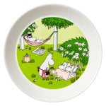 Moomin plate 19 cm, Relaxing Moomin plate 19 cm, Relaxing