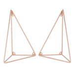Supporti Pythagoras, 2 pz, rosa Supporti Pythagoras, 2 pz, rosa
