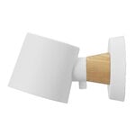 Rise wall lamp, hardwired, white
