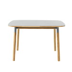 Form table 120 x 120 cm, grey-oak Form table 120 x 120 cm, grey-oak