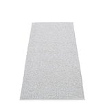 Tappeti in plastica, Tappeto Svea 70 x 160 cm, grey metallic, Grigio