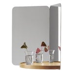 Artek 124 degrees mirror, medium, ash shelf