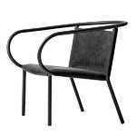 Afteroom lounge chair, black nubuck Afteroom lounge chair, black nubuck