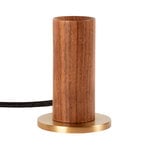 Table lamps, Knuckle table lamp, walnut, Gold