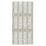 Paper yarn rugs, New York rug, stone - white, Grey