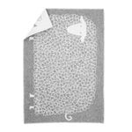 Filtar, Kili filt 65 x 90 cm, grå - vit, Grå