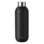 Stelton Keep Cool water bottle, 0,6 L, black