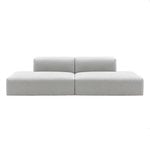 Sofas, Cubi Studio sofa, open ends, White