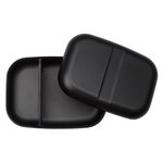 Go Bento box, rectangle, black Go Bento box, rectangle, black