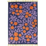Wool rugs, Terttu rug, blue, Multicolour