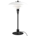 Lighting, PH 3/2 table lamp, metallised black, Black