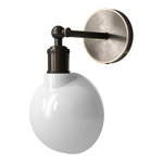 Walker ceiling/wall lamp, opal - bronzed brass Walker ceiling/wall lamp, opal - bronzed brass