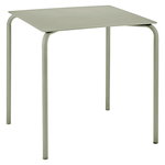 August table, green grey August table, green grey