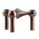 STOFF Nagel Antique candleholder, antique brown STOFF Nagel Antique candleholder, antique brown