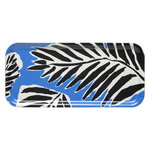 Babassu tray, blue - black - off white Babassu tray, blue - black - off white