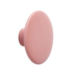 Wall hooks, Dots Ceramic coat hook, rose, Pink