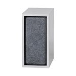 Muuto Stacked acoustic panel, small, grey melange