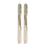 Ferm Living Duo candle, 2 pcs, olive green