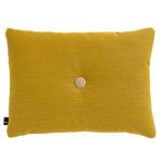 Dot cushion, Steelcut Trio, golden yellow