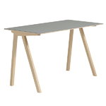 CPH90 desk, matt lacquered oak - grey lino CPH90 desk, matt lacquered oak - grey lino