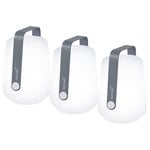 Balad lamp 12 cm, set of 3, storm grey Balad lamp 12 cm, set of 3, storm grey