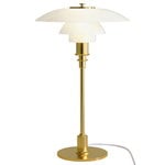 Illuminazione, Lampada da tavolo PH 3/2, ottone metallizzato, Oro