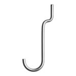 String Furniture String Outdoor vertical hooks, 4 pcs, stainless steel