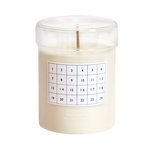 Scented candle Christmas calendar, white Scented candle Christmas calendar, white
