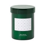 Scented candle Christmas calendar, green Scented candle Christmas calendar, green