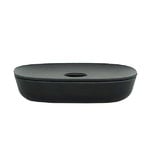 Bano soap dish, black Bano soap dish, black