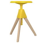 Jerry stool, beech - yellow Jerry stool, beech - yellow