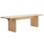 Edi table, 260 x 90 cm, oak