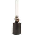 Patina oil lamp, small, black