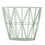 Wire basket, mint Wire basket, mint