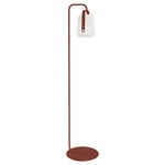 Floor lamps, Balad lamp stand, upright, red ochre, Brown
