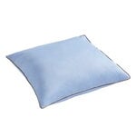 Outline pillow case, soft blue