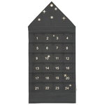 Star Christmas calendar, dark green Star Christmas calendar, dark green