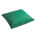 Outline pillow case, emerald green