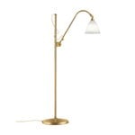 Bestlite BL3 floor lamp, S, brass - bone china