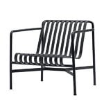Outdoor lounge chairs, Palissade lounge chair, low, anthracite, Grey