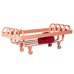 Minus Tio Arches coat rack, foggy pink