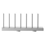 Shelving units, String place rack, 20 cm, 2 pcs, grey, Gray