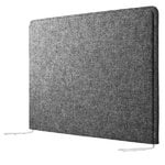 Desk screens & dividers, String Works, fabric screen, Gray