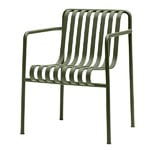 HAY Palissade dining armchair, olive