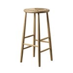 Bar stools & chairs, J165B bar stool, 75 cm, natural oak, Natural