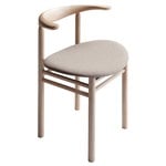 Ruokapöydän tuolit, Linea RMT3 tuoli, saarni - Roccia 1503, Beige